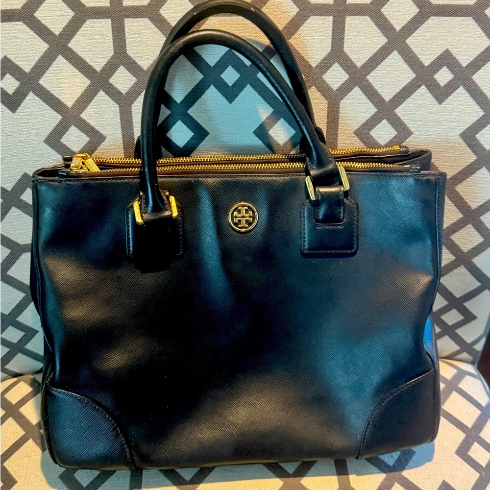 Tory Burch Black Robinson Bag